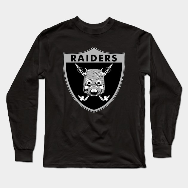 Raiders Long Sleeve T-Shirt by AngryMongoAff